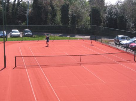 One of two blocks of two courts at</br>The Parklangley Club